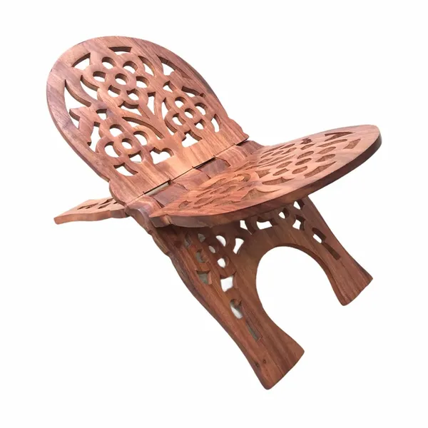 Sheesham_Wood_Hand_Carved_Folding_Prayer_Book_Stand