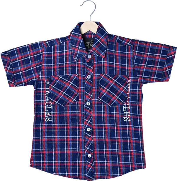 Check__Boys_Checkered_Casual_Red_Shirt