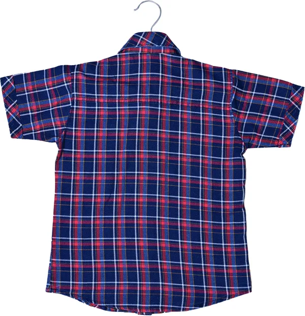 Check__Boys_Checkered_Casual_Red_Shirt