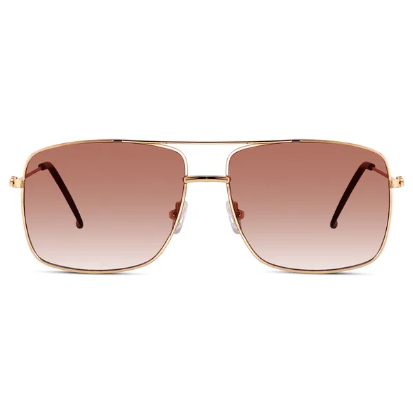 Brown_Medium_UV/UB_Protected_Sunglasses_(GOLD5BR)_-_For_Unisex