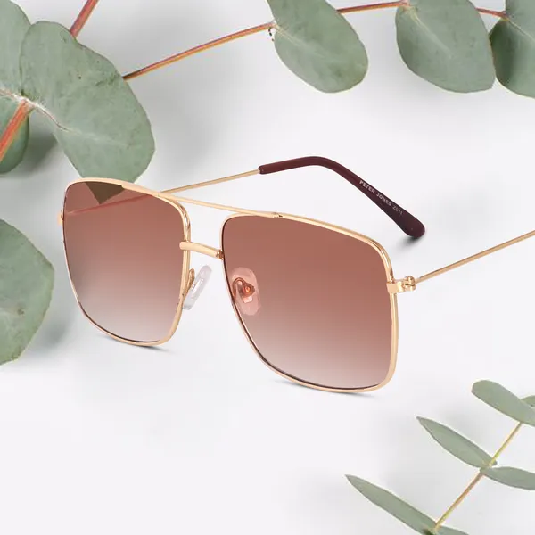 Brown_Medium_UV/UB_Protected_Sunglasses_(GOLD5BR)_-_For_Unisex