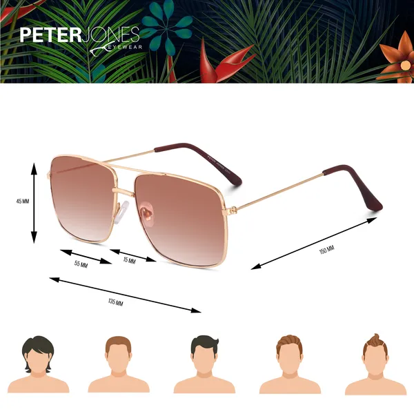 Brown_Medium_UV/UB_Protected_Sunglasses_(GOLD5BR)_-_For_Unisex
