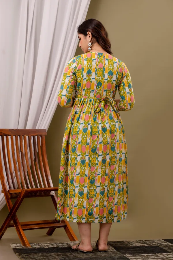 Brown__Cotton_Printed_Maternity_And_Feeding_Kurti_Combo_Of_2