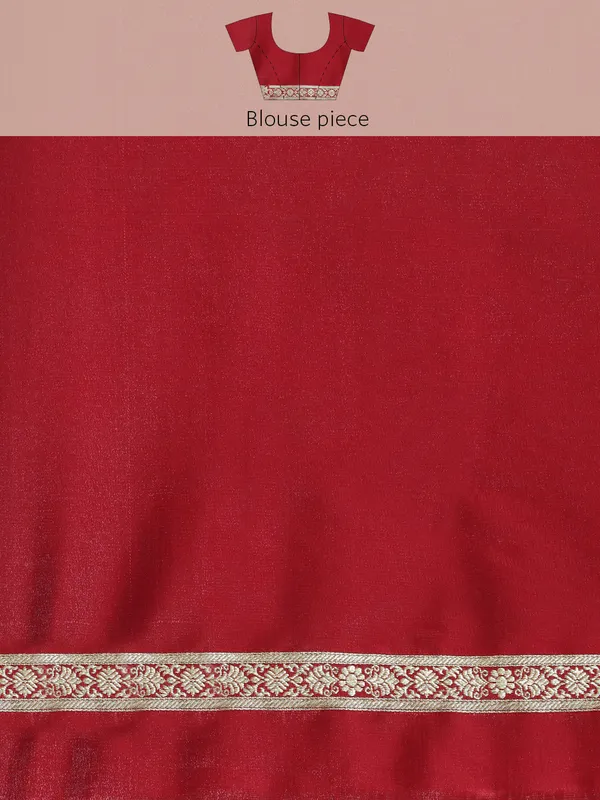 Maroon_Satin_Silk_Banarasi_Sarees_For_Women
