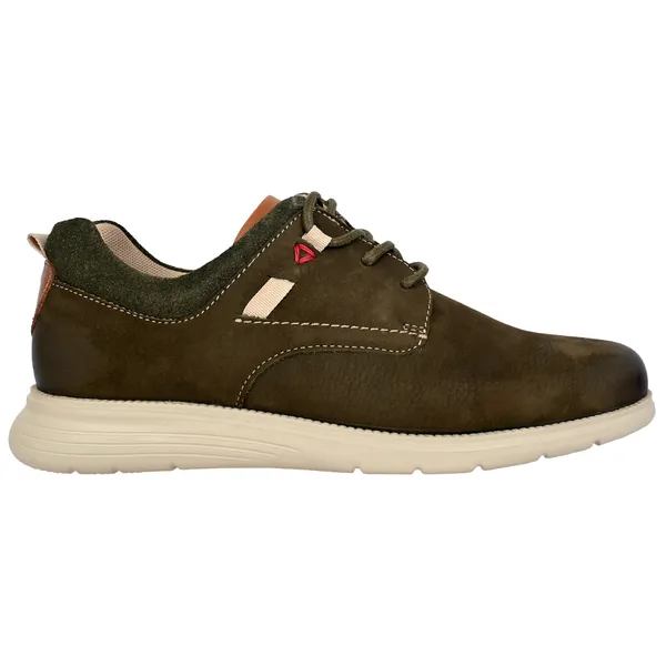 Olive_Leather_Men_Round_Toe_Lightweight_Nubuck_Sneakers