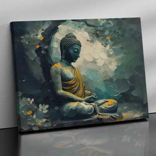 https://d1311wbk6unapo.cloudfront.net/NushopCatalogue/tr:f-webp,w-600,fo-auto/Buddha_Canvas_Painting_for_Wall_Decor___Religious_Wall_Art_Canvas_For_Living_Room_Bed_Room_Office_Hotel_Entrance_Wall_Decor___Buddha_Canvas_for_Home_Decor__18x24_inch__Framed__H3FFSHJTNK_2024-07-28_1.jpg__Acme Creations