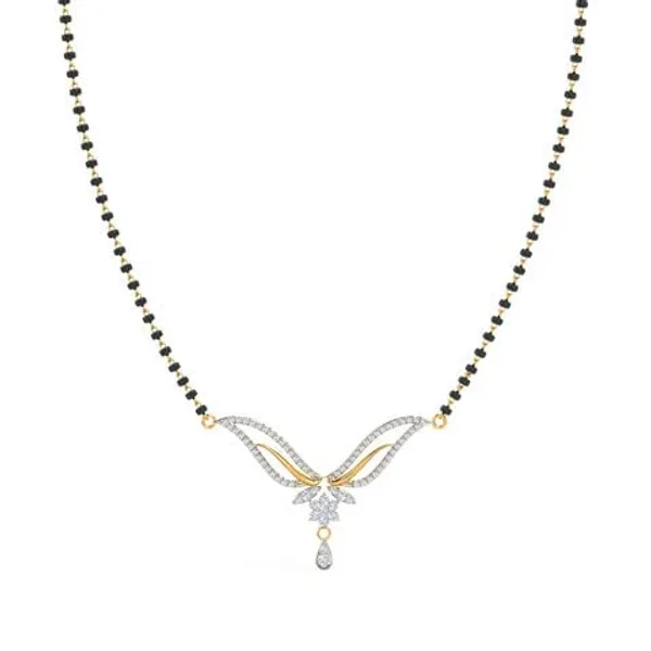 Butterfly_beuatiful_ethnic/western_mangalsutra_Indian_Jewelry_Ethnic_Beutiful_Indian_set