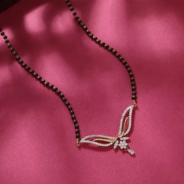 Butterfly_beuatiful_ethnic/western_mangalsutra_Indian_Jewelry_Ethnic_Beutiful_Indian_set