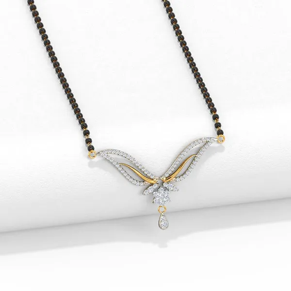 Butterfly_beuatiful_ethnic/western_mangalsutra_Indian_Jewelry_Ethnic_Beutiful_Indian_set