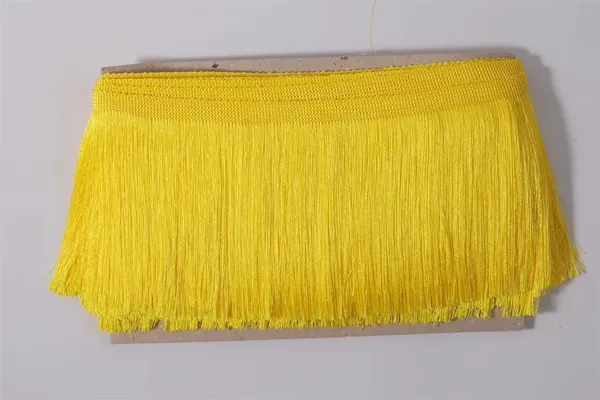 Lemon_Yellow_Poliyester_Thread_Premium_Trim_Lace_For_Women