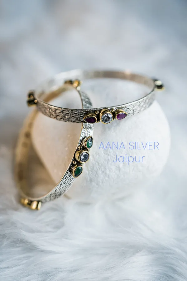 925_Pure_Sterling_Silver_|_Saundarya_Bangles_|_Well_Stamped_&_Hallmarked
