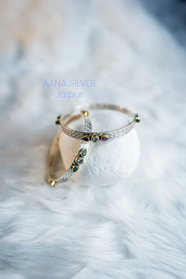 925_Pure_Sterling_Silver_|_Saundarya_Bangles_|_Well_Stamped_&_Hallmarked