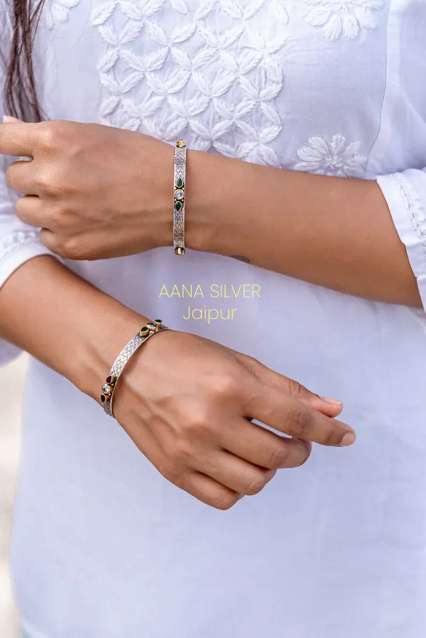 925_Pure_Sterling_Silver_|_Saundarya_Bangles_|_Well_Stamped_&_Hallmarked