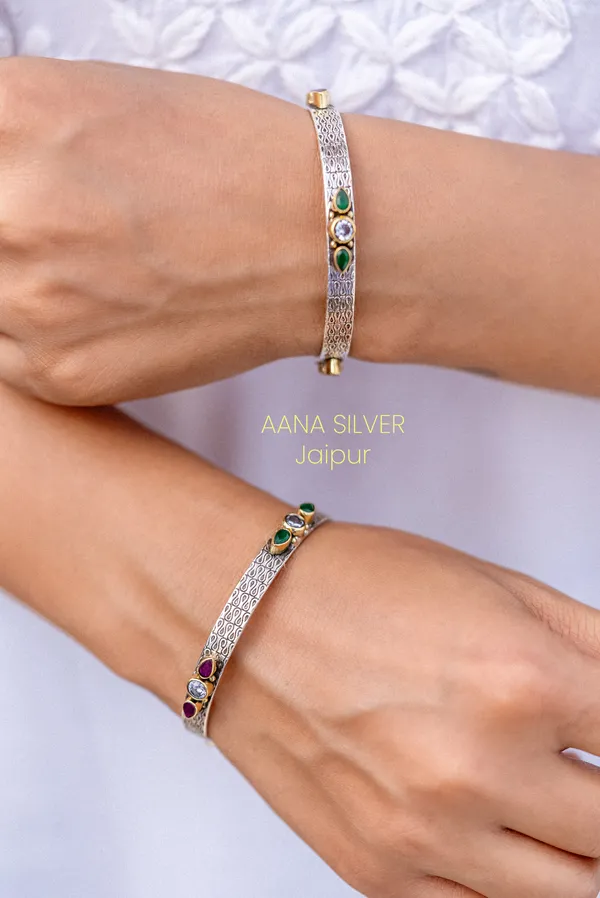 925_Pure_Sterling_Silver_|_Saundarya_Bangles_|_Well_Stamped_&_Hallmarked