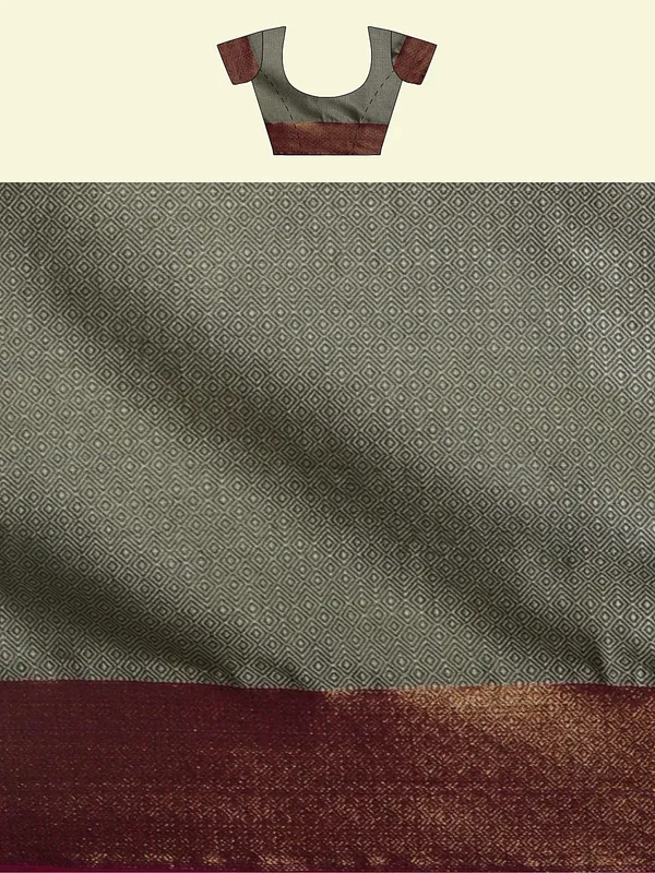 Black_Cotton_Blend_Banarasi_Sarees_For_Women