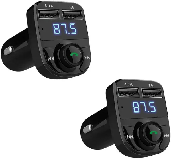 Car_Charger_With_Fm_Transmitter_Car_Kit_|_Universal_Car_Bluetooth_Connectivity_|_Hands_Free_Call_Receiver_|_Stereo_Music_Player_Music_Playback_|_Tf_Card_Support_|_Usb_Mobile_Charger_Port_Black_Color