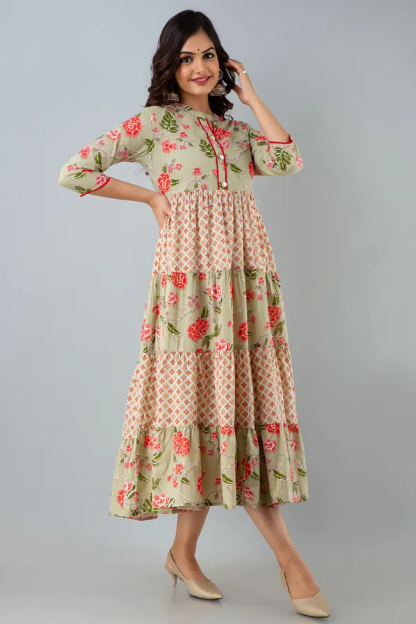 Grey_Women's_Cotton_Floral_Printed_Anarkali_Kurta
