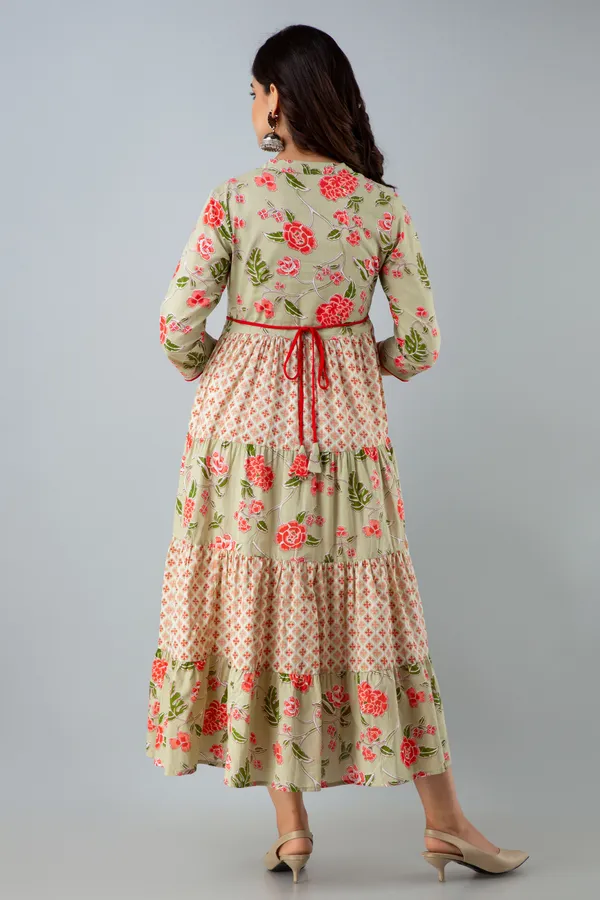 Grey_Women's_Cotton_Floral_Printed_Anarkali_Kurta