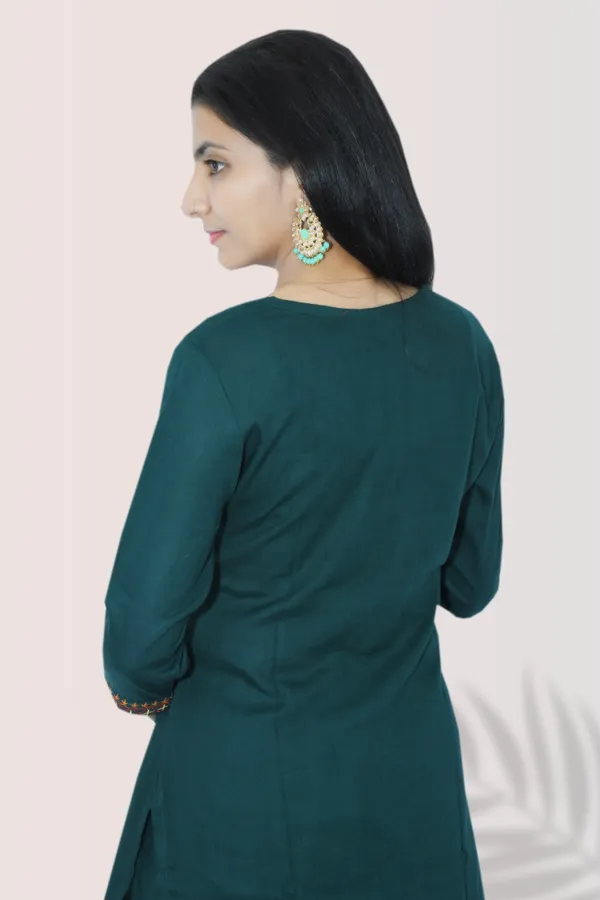 Chokhi_Bandhni_Rayon_Straight_Kurta_With_Palazzo