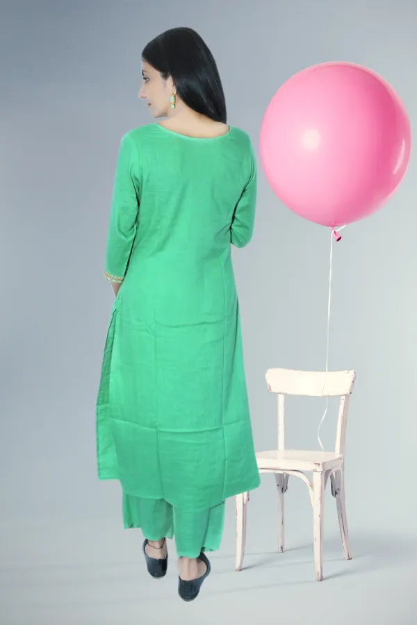 Chokhi_Bandhni_Rayon_Straight_Kurta_With_Palazzo