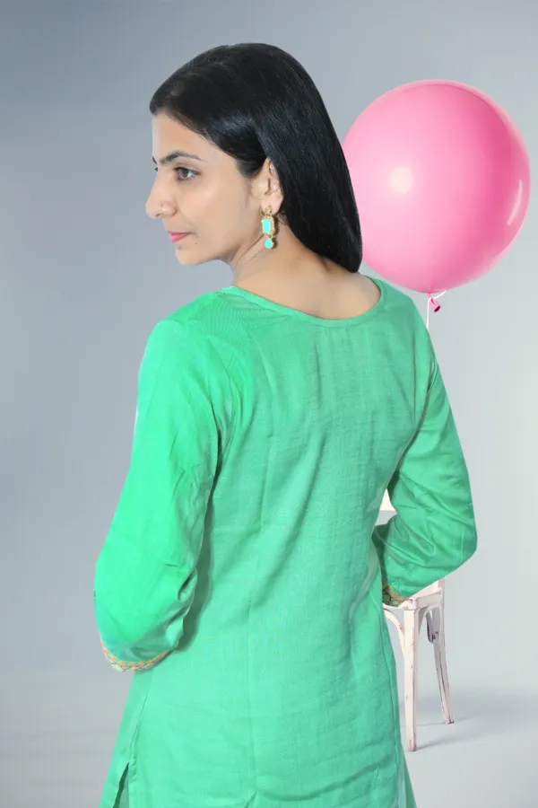 Chokhi_Bandhni_Rayon_Straight_Kurta_With_Palazzo