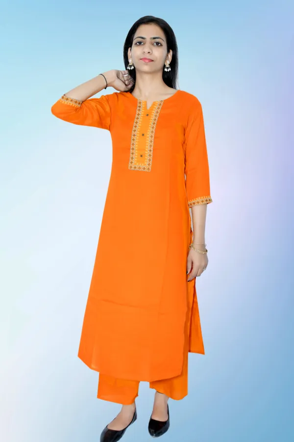 Chokhi_Bandhni_Rayon_Straight_Kurta_With_Palazzo