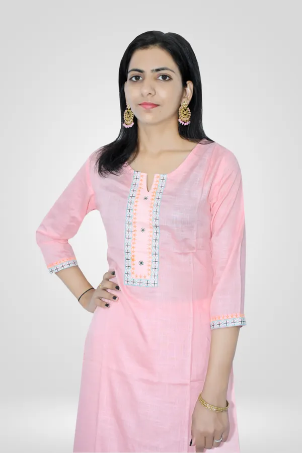 Chokhi_Bandhni_Rayon_Straight_Kurta_With_Palazzo