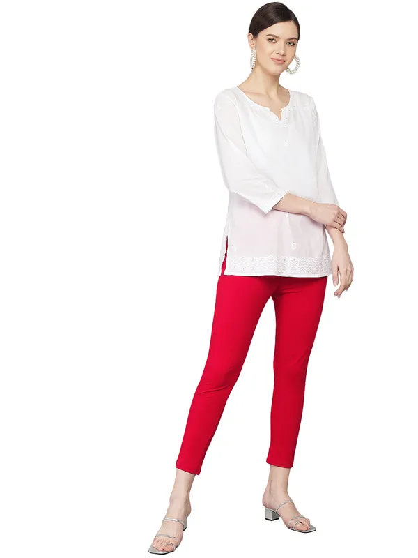 Red_Cotton_Pant__Comfortable,_Stylish_And_Trendy_Casual_Wear