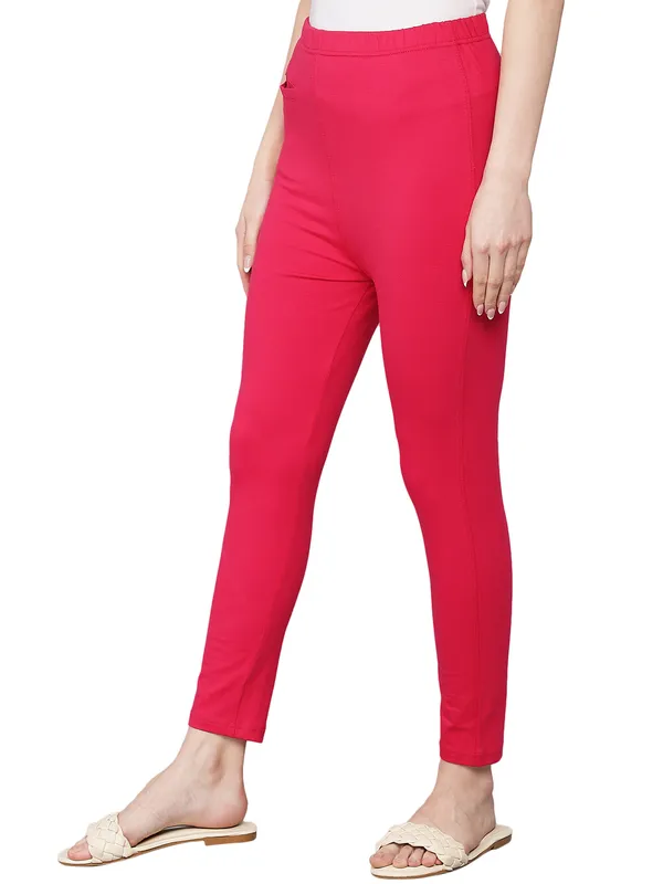 Rani_Pink_Cotton_Pant__Comfortable,_Stylish_And_Trendy_Casual_Wear