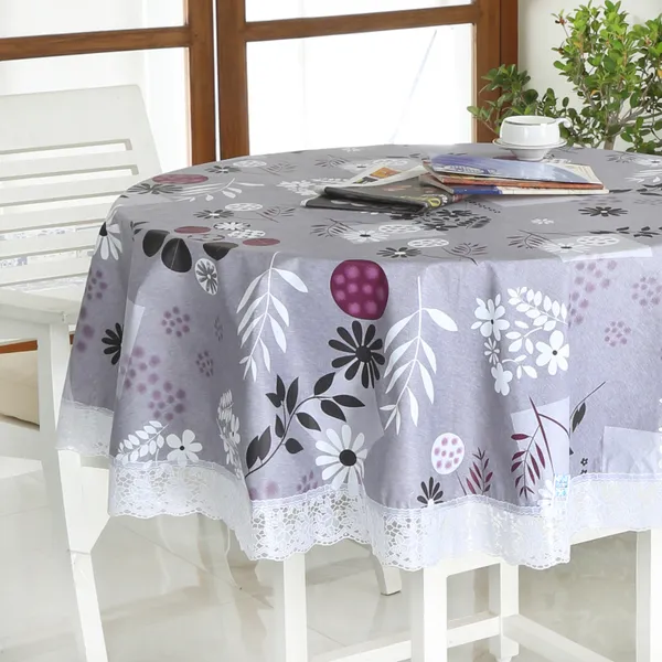 Homerz_Premium_Round_Table_Cover,_60_inch_Diameter,_Waterproof_and_Easy_to_Clean,_2_Years_Brand_Guarantee_(Smooth_Grey)