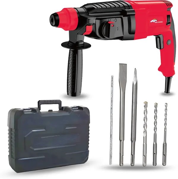 26_Mm_Cutfast_Hammer/Demolition_Drill_Machine_Heavy_Duty_1250_W_Rotary_Hammer_Drill_(26_Mm_Chuck_Size,_1250_W)