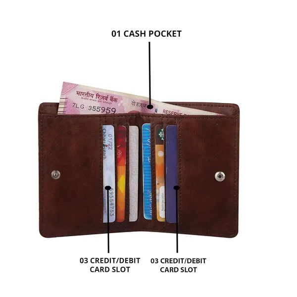 Light_Blue_Women_Printed_Small_Wallet_Small_Wallet_For_Women'S_Women_Purse_Premium_Vegan_Faux_Leatherette_Small_Pocket_Organizer_Coin_Card