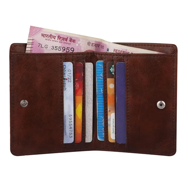 Light_Blue_Women_Printed_Small_Wallet_Small_Wallet_For_Women'S_Women_Purse_Premium_Vegan_Faux_Leatherette_Small_Pocket_Organizer_Coin_Card