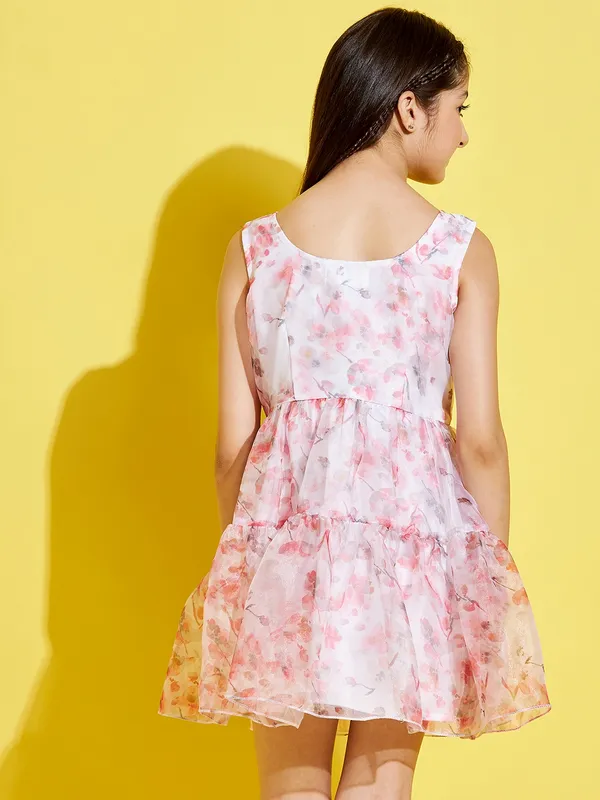 White__Dress_for_Girl_|_Fit_And_Flare