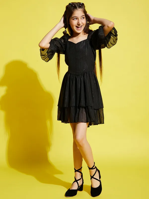 Black__Dress_for_Girl_|_A-Line_Dress
