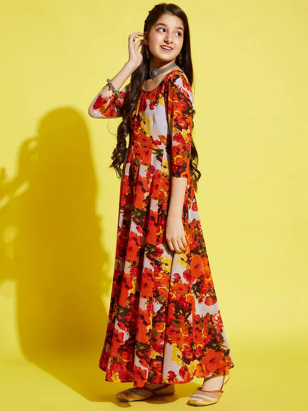 Orange_Dress_for_Girl_|_Georgette_Maxi