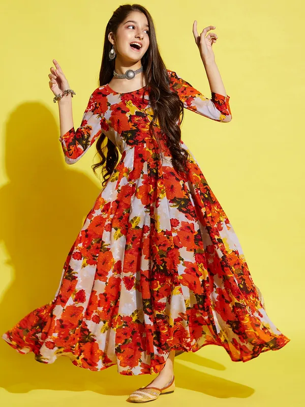 Orange_Dress_for_Girl_|_Georgette_Maxi