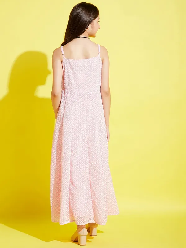 Pink_Dress_for_Girl_|_Georgette_Maxi