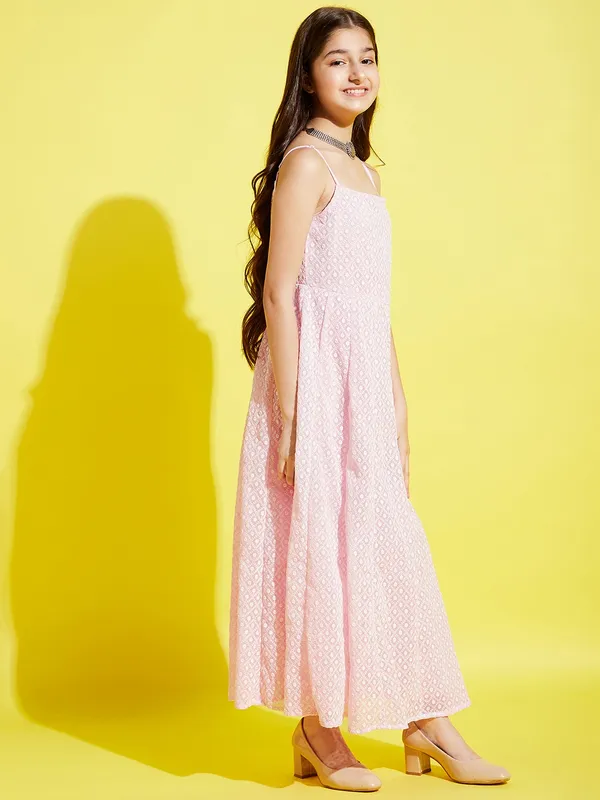 Pink_Dress_for_Girl_|_Georgette_Maxi