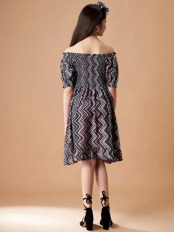 Black__Dress_for_Girl_|_Fit_And_Flare