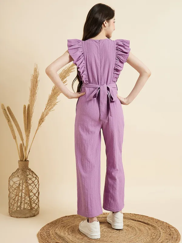 Lavender_V-Neck_Jumpsuit_for_Girls_|_Self_Design