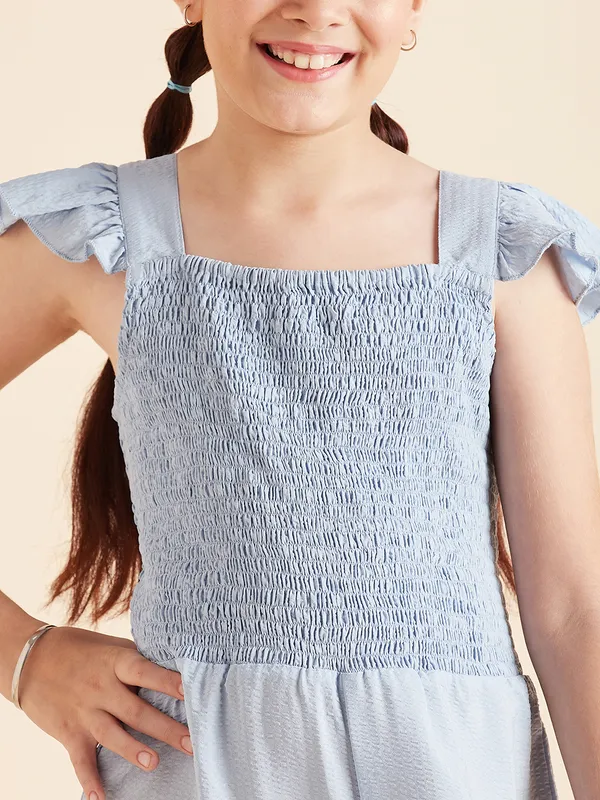 Blue_Jumpsuit_for_Girls_|_Solid/Plain