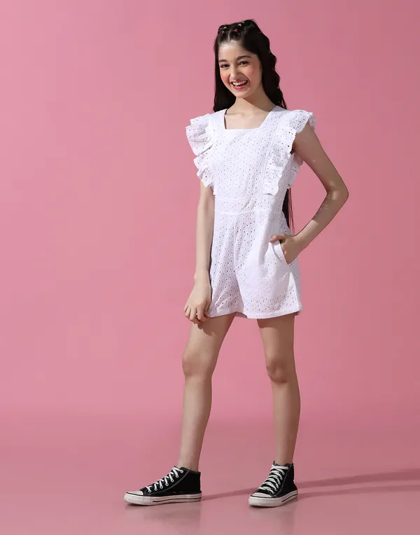 White__Jumpsuit_for_Girls_|_Schiffli