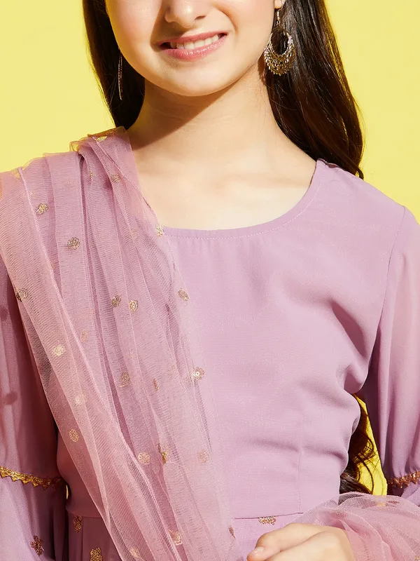 Pink_Kurta_And_Sharara_Set_for_Girls_|_Georgette_Embroide