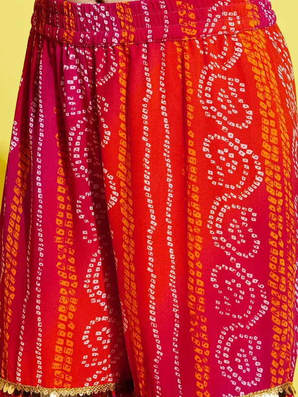 Orange_Kurta_And_Sharara_Set_for_Girls_|_Georgette
