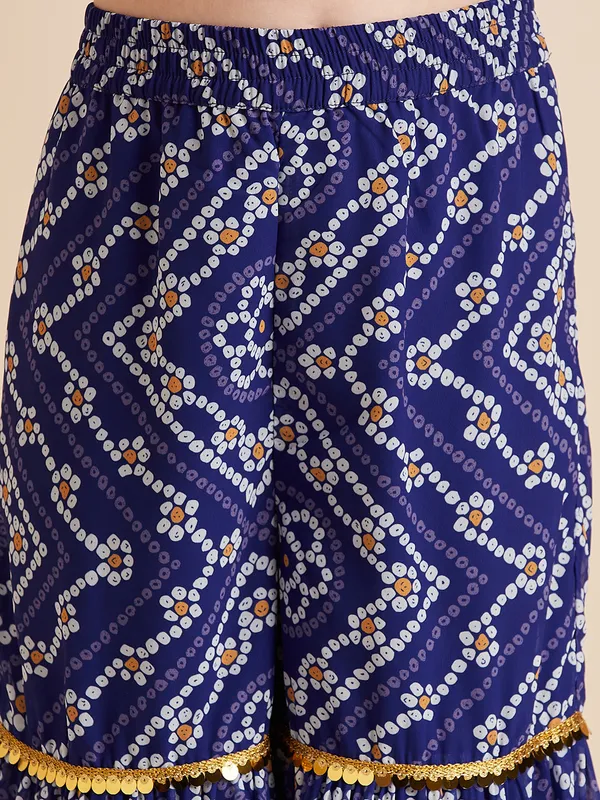 Blue_Kurta_And_Sharara_Set_for_Girls_|