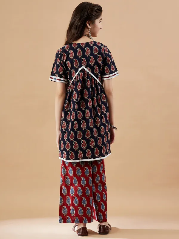 Blue_Kurta_and_Palazzo_Sets_for_Girls_|
