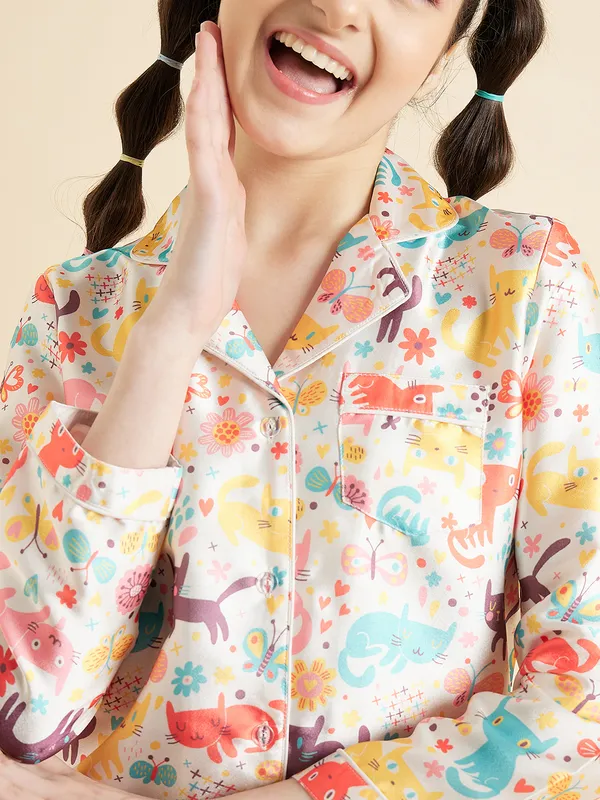 Off_White_Night_Suit_for_Girls_|