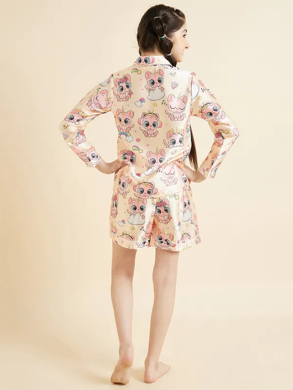 Cream__Night_Suit_for_Girls_|