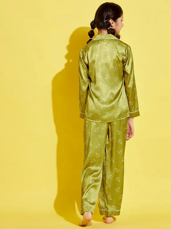Green__Night_Suit_for_Girls_|